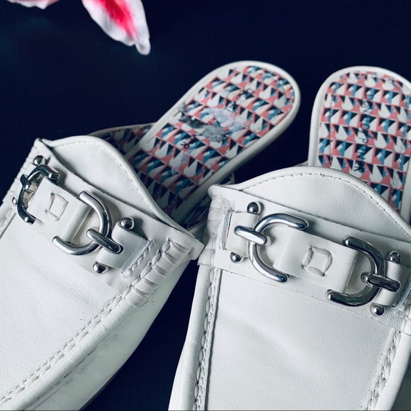 ‼️SOLD‼️DONALD L. PLINER 💐 Leather Slides Size 7.5 - Picture 6 of 6